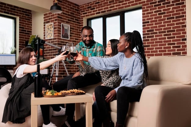 A film set in Nigeria, showcasing a diverse crew working on a Nollywood production. Focus on the collaborative atmosphere and the equipment used in filmmaking.