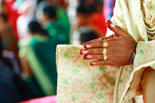 A still from a Nigerian TV show featuring characters in traditional attire, engaging in a customary marriage ceremony. The scene highlights the importance of family and tradition in Nigerian culture.